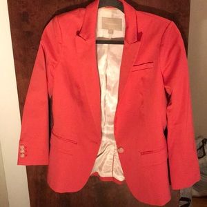 Banana Republic Salmon Blazer Size 4